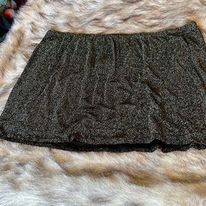 Ellos knee length shiny skirt